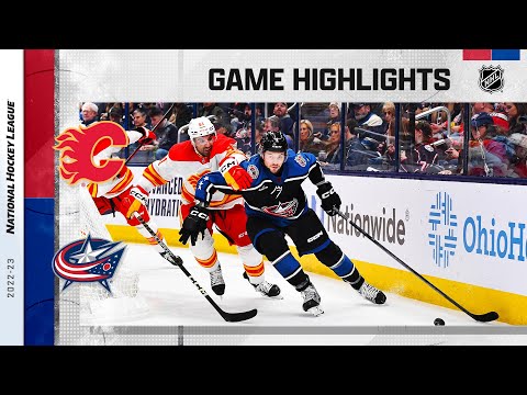 Flames @ Blue Jackets 12/9 | NHL Highlights 2022