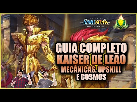 REVIEW COMPLETO do KAISER de LEÃO e do GOLDIE - TUDO que vc PRECISA SABER! Saint Seiya Awakening
