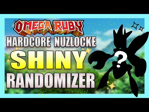 A Pokemon Omega Ruby Hardcore Nuzlocke Randomizer with only SHINY Pokemon?!?!