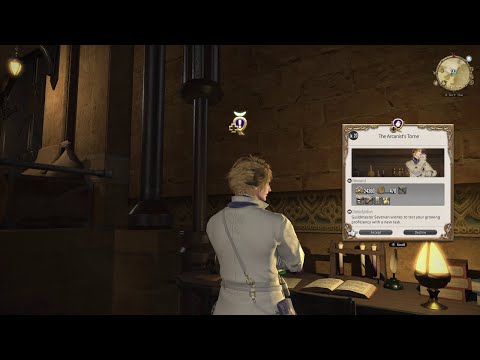 FFXIV Alchemist Class Quest: The Arcanist's Tome