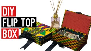 HOW TO MAKE A FLIP TOP BOX