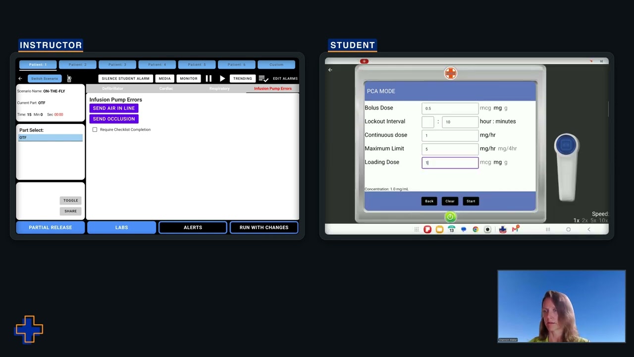 SimVS IV Training: PCA Pump Programming Overview