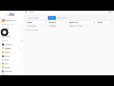 IServ für Schüler - Aufgabenmodul