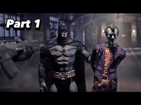 Batman: Return to Arkham Asylum Walkthrough - Part 1 - PS5 #arkhamasylum