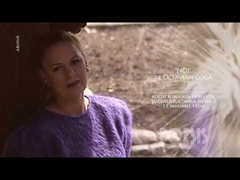Poesis: Ilinca Tomoroveanu – Noi de Octavian Goga (@Arhiva TVR)