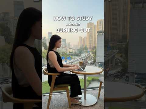 How to Study Without Burning Out ‼️ #studytips #college #productivity #IBMSkillsBuild #sponsored@IBM