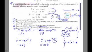 Download Lagu ECONOMETRICS relation of the slopes and intercepts of two regression models bsc isi dse jnu Thumbnail