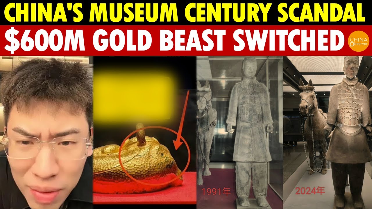 The Forbidden City’s Shocking Fraud! $600M Gold Beast Switched, Terracotta Warriors Get Fat