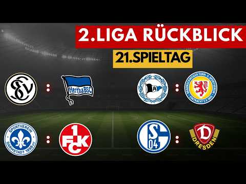 21.SPIELTAG RÜCKBLICK: Darmstadt NEUER Tabellenführer, TORFESTIVAL in Fürth - Analyse & Meinung