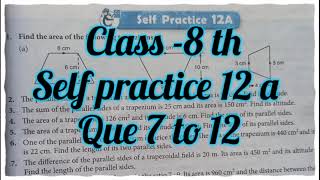 new learning composite mathematics class 8 self practice 12a | schand maths solutions chapter 8ex12a