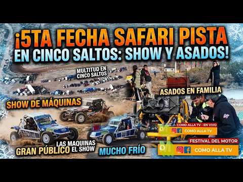 5ta fecha Safari Pista En Cinco Saltos Show y Asado @americasports   @comoallatv