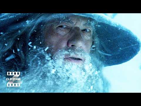 Lord Of The Rings: The Fellowship Of The Ring | Mountain Pass Battle | ClipZone: Heroes & Villains