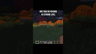 I GET REVENGE ON THAT SNEAKY VILLAGER IN MINECRAFT!#minecraft#revenge#shorts