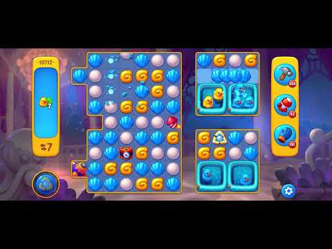 Fishdom level 10712 no boosters フィッシュダム ノーマル