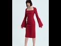 Dress in two length, pattern №1335-4