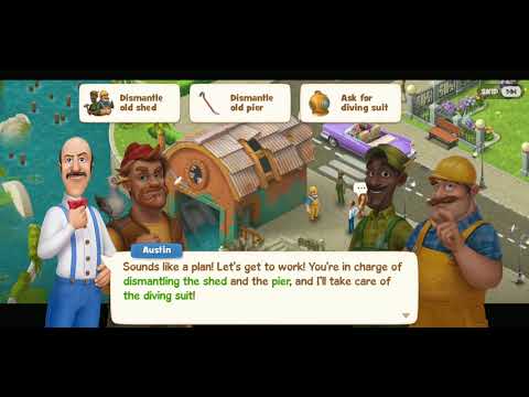 Gardenscapes All Quest Part 99 ( The  Atlantis Day- 1 )