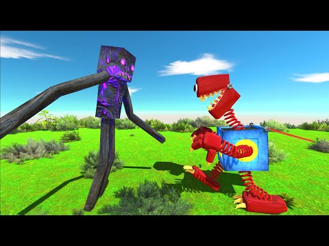 Enderman Vs Boxy Boo - Animal Revolt Battle Simulator