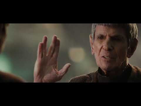 Star Trek 2009 - Spock meets future Spock