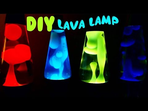 How to Make Lava Lamp Easy Step By Step DIY Tutorial (Science Experiments)