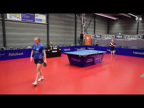 Li Jie - Rianne van Duin | Kwartfinale Dames Masters 2017