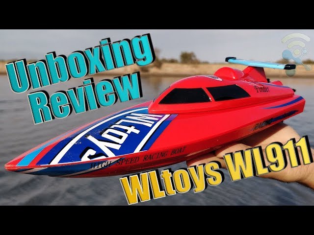 WLtoys WL911 2.4G Remote Control High Speed 24km/h RC Boat : Unboxing & Review