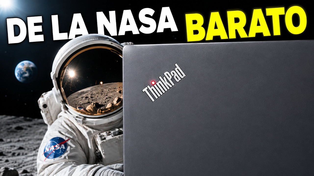 El PORTÁTIL de la NASA y del PUEBLO | Lenovo ThinkPad