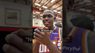 At the Rookie photoshoot, Khaman Maluach reintroduces his Duke teammates in their NBA threads! 🤩