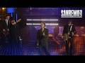 Sanremo 2026 - Sayf con Alex Britti e Mario Biondi canta Hit the Road Jack