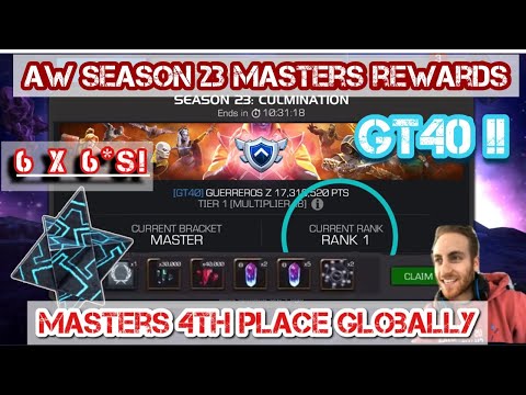 4th Place Masters Alliance War Season 23 Rewards | Live Interactive Opening ! | No Spoilers!
