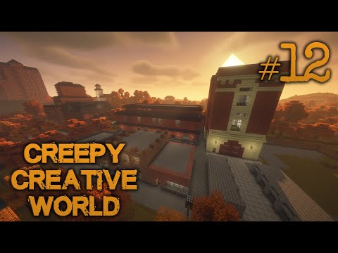 Creepy Creative Minecraft World #12 - A Mysterious House on Mysterious Earth