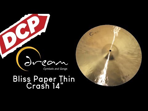 Dream Cymbals BPT14 Bliss Series Paper Thin 14-Inch Crash Cymbal image 3