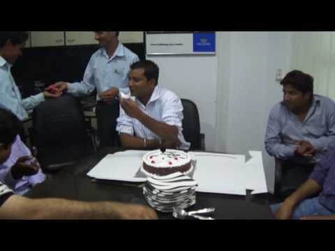JIten Birthday Celebration in Office.