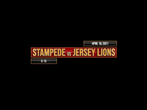 2021 April 18 - U15 Girls Soccer - Stampede vs Jersey Lions