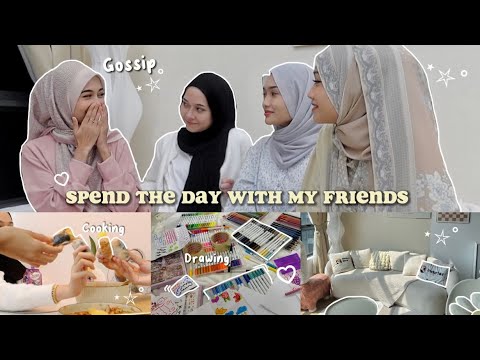 SPEND TIME WITH MY FRIENDS!! *Vlog* Teah,Aya,Lisa dapat surprise !!!