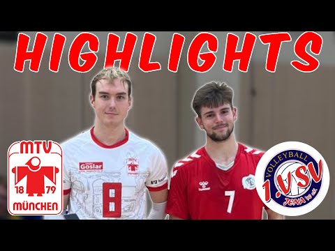 Volleyball 3. Liga – MTV München vs. VSV Jena [27.09.2025] | HIGHLIGHTS