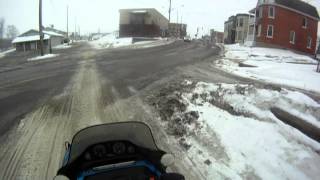 preview picture of video 'Snowmobile Trail Riding In Ontario Season 2 Episode 6 Part 1 Renfrew To Cobden'