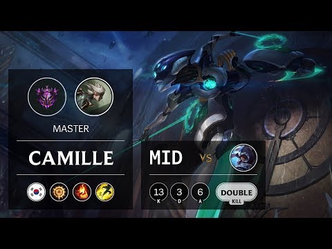 Camille Mid vs Talon - KR Master Patch 9.15