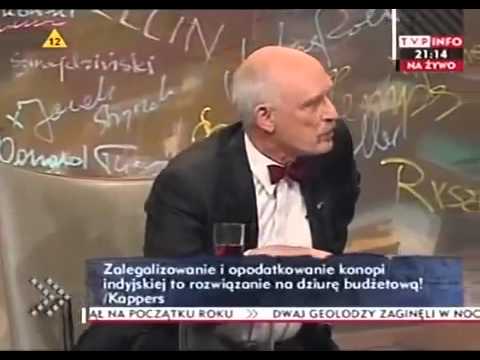 Janusz Korwin-Mikke masakruje młodego lewaka 