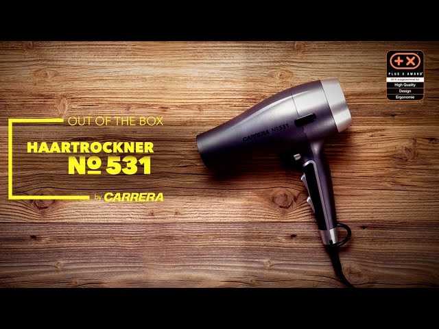 Video Teaser für Unboxing CARRERA Haartrockner No. 531