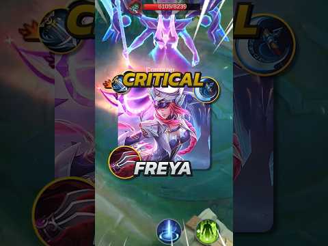 Critical Freya vs Assassin Freya! Mobile Legends #mobilelegends #mlbb #gaming #MLBBCreator