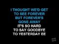 Boyz II Men - It's So Hard To Say Goodbye To ...