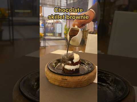 Topped with Ice-Cream🍨, Nuts🌰, #chocolate -sauce🍫 ✨that melts in mouth,  (BLT #islamabad )