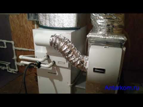Воздушное отопление — пример реализации АВН с теплообменником