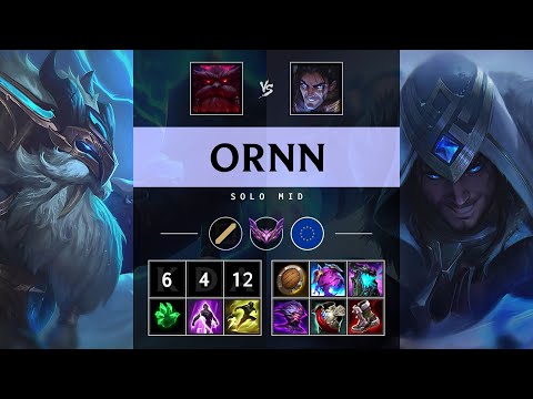 Ornn Mid vs Sylas - EUW Master Patch 25.17