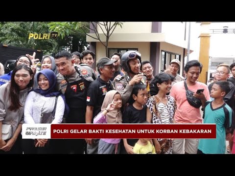 PRESISI UPDATE : POLRES METRO JAKPUS GELAR BAKTI KESEHATAN UNTUK KORBAN KEBAKARAN 23/01/2025 19.00