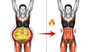 30 Best Waist Shrinking Exercises to Burn Hanging Belly Fat Fast | Flatten Stubborn Donut Belly Now