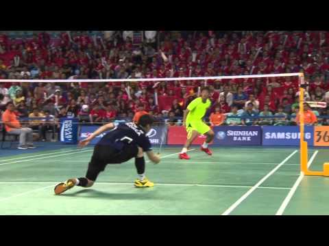 [HD] 2014 Asian Games - MT - F - MS1 - SON Wan Ho (KOR) vs CHEN Long (CHN)