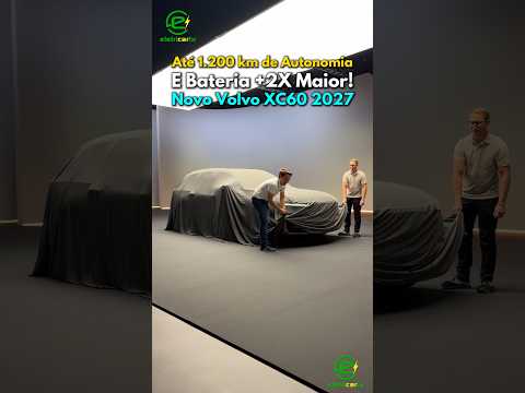 Até 1.200 km de Autonomia e Bateria +2X Maior! Novo Volvo XC60 2027⚡
