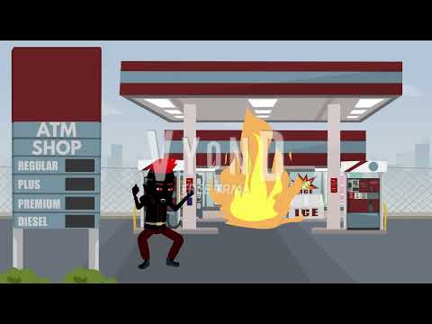 Reaper sets a gas station on fire Grounded 720p 220911
