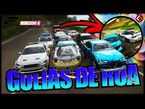 JOGUEI o ZOIOOGAMER PRA FORA DA PISTA - FORZA HORIZON 4